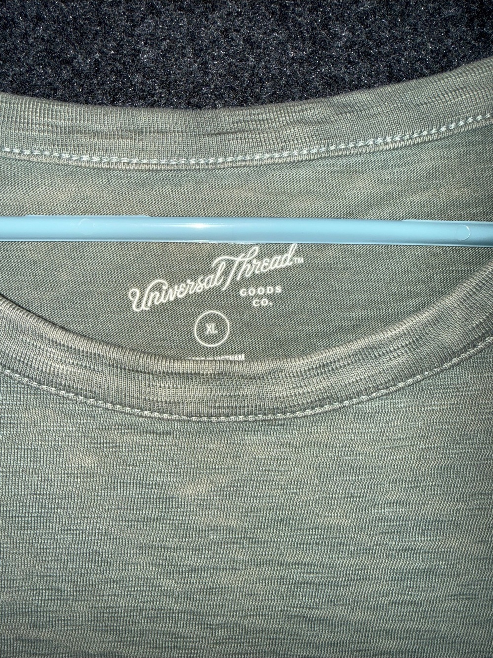 Universal Thread Olive Green Ruffle Sleeve Tank Top - Picture 2 of 8